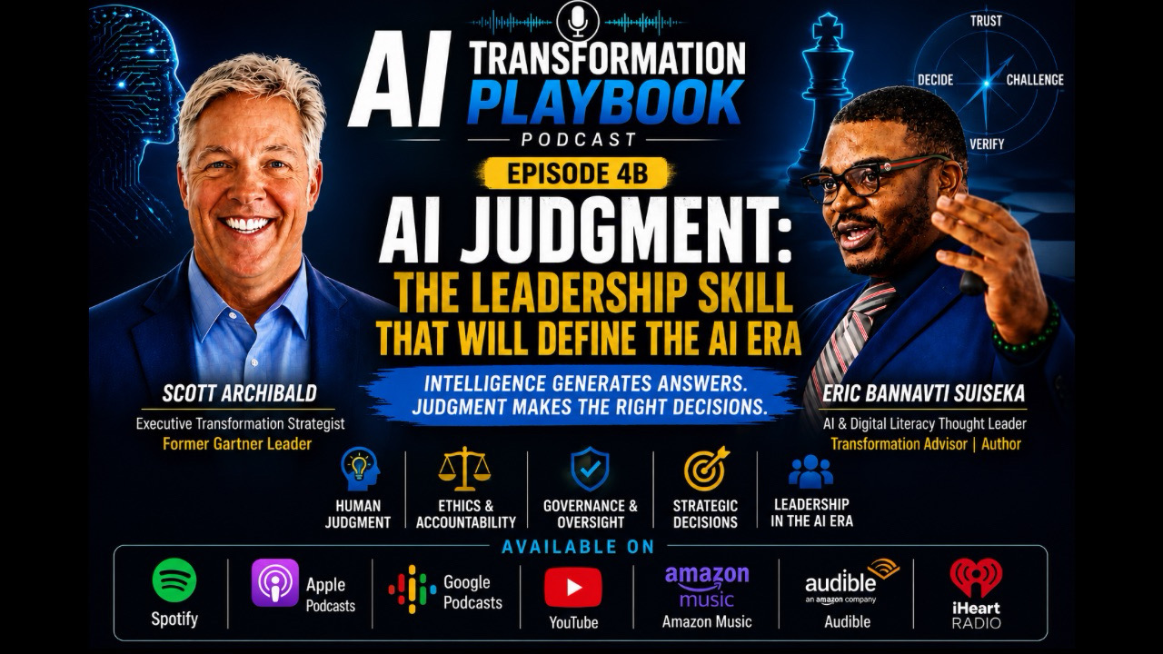 AI Judgment: The Leadership Skill That Will Define the AI Era